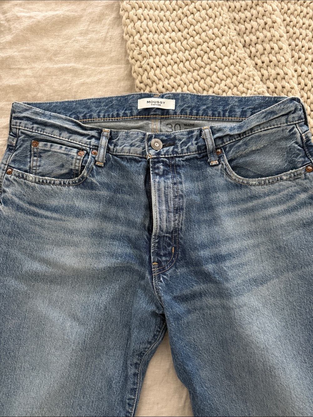 Moussy Vintage Straight leg Jean